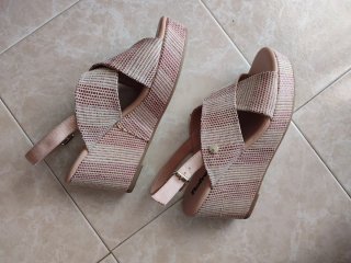 Cuñas Refresh Beige y Rosa