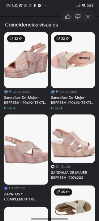 Cuñas Refresh Beige y Rosa