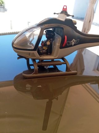 Helicóptero Playmobil Negro
