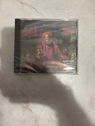 CD Scream Bloody Gore - Death