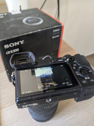 Equipo completo Sony Alpha A6300