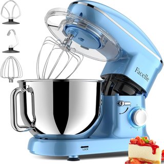 Batidora Facelle Azul con Accesorios
