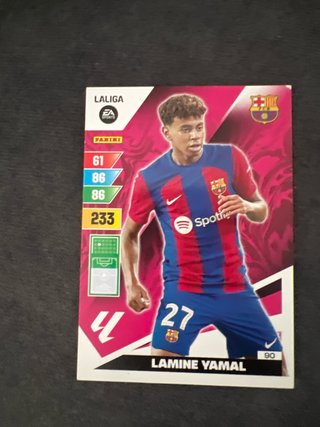 Carta Lamine Yamal La Liga Panini EA Sports