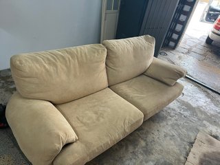 Son 2 sofá Sofá 2-3 plazas beige tela