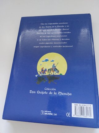 Don Quijote de la Mancha ilustrado para niños