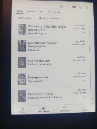 Kobo Clara 2E Lector Ebook Negro