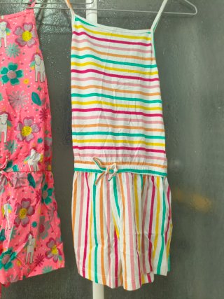 Lote 2 vestidos niña talla 8