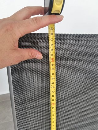 6 Sillas Terraza Apilables Metal Gris