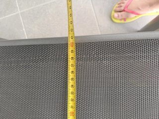6 Sillas Terraza Apilables Metal Gris
