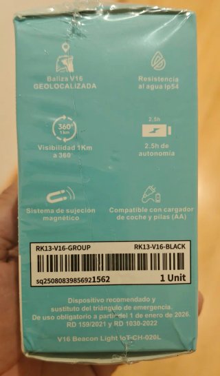 Baliza V16 raykong Geolocalizable DGT 3.0