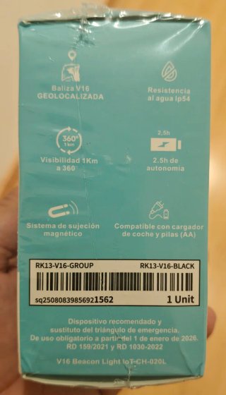 Baliza V16 raykong Geolocalizable DGT 3.0