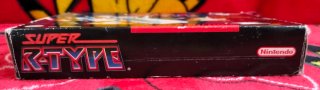 Super R-Type SNES PAL (Manuale e Scatola)
