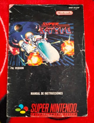 Super R-Type SNES PAL (Manuale e Scatola)