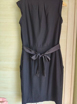 Vestido negro Zara Basic