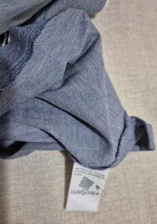 Polo Filo Scozia Blu