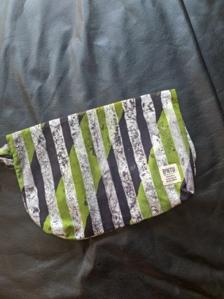 Bolso de verano tela estampado rayas