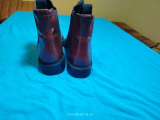 Botas Chelsea Zara Marrón Brogue T39