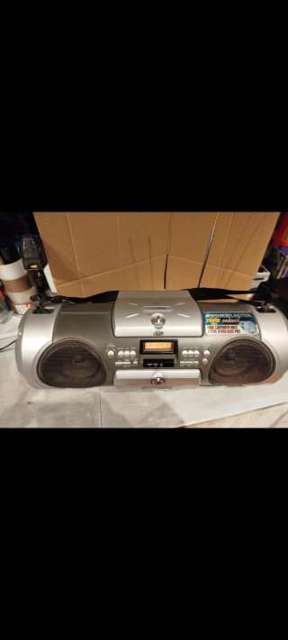 Radio CD Cassette JVC Boombox
