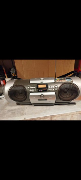Radio CD Cassette JVC Boombox