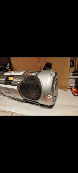 Radio CD Cassette JVC Boombox