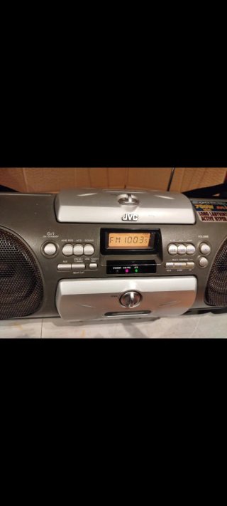 Radio CD Cassette JVC Boombox