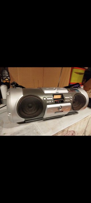 Radio CD Cassette JVC Boombox