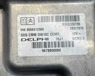 9666912580 centralita motor uce citroen c4 134633