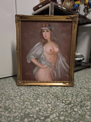 Cuadro desnudo femenino