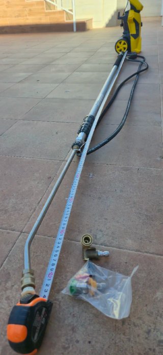 Lanza Telescópica Hidrolimpiadora 4.5m