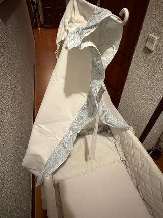 Moisés para bebé con dosel