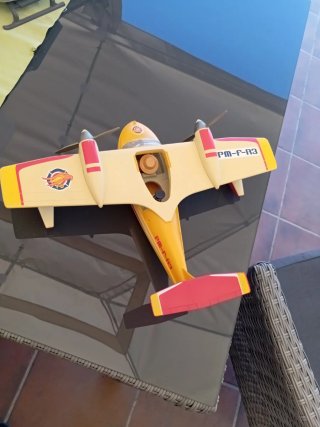 Avión Playmobil Amarillo y Rojo