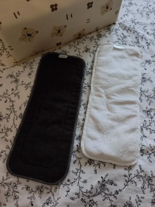 Lote absorbentes pañales tela Alva Baby