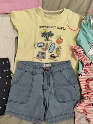 Lote Ropa Verano Niña 5 Años