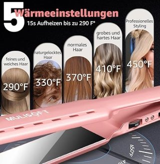 Plancha pelo rosa MULISOFT