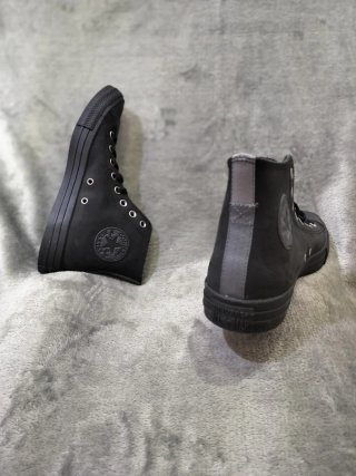 Converse All Star Chuck Taylor Piel Negra Unisex