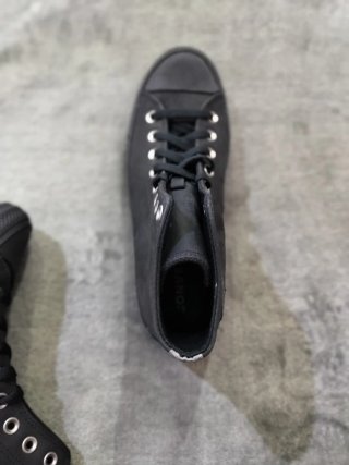 Converse All Star Chuck Taylor Piel Negra Unisex