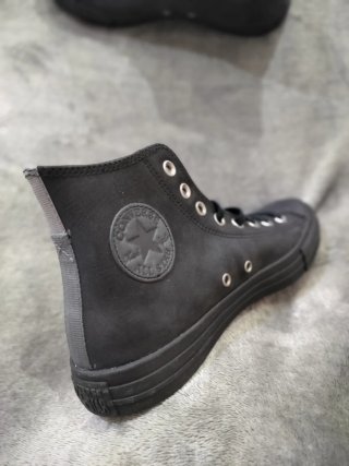 Converse All Star Chuck Taylor Piel Negra Unisex