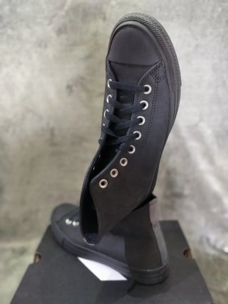 Converse All Star Chuck Taylor Piel Negra Unisex