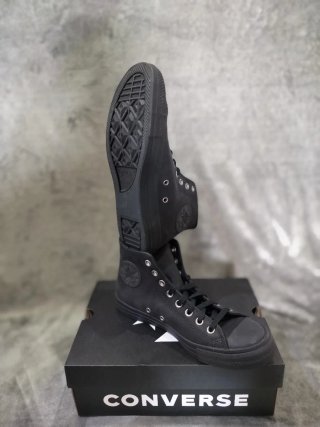 Converse All Star Chuck Taylor Piel Negra Unisex