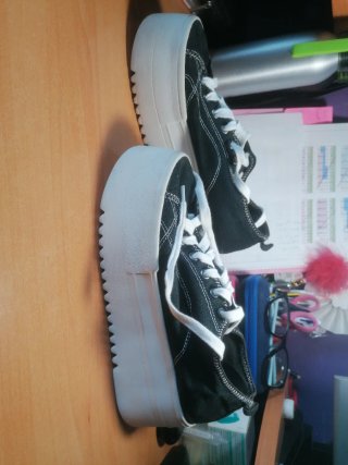 Zapatos de plataforma negros