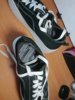 Zapatos de plataforma negros