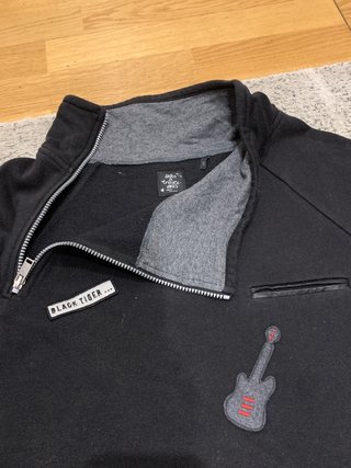 Sudadera Negra IKKS Young talla M