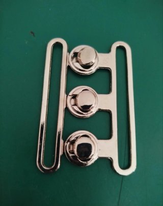 Set di 6 fibbie per cinture elastiche