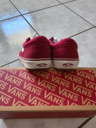 Scarpe Vans Maddie Suede/Canvas bordeaux - donna