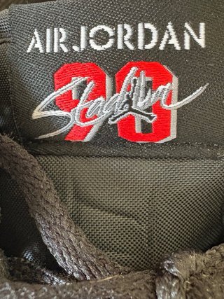 Nike Air Jordan Stadium 90 Negro/Rojo