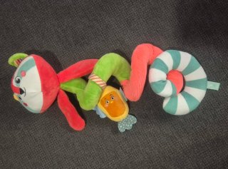 Juguete espiral para silla de bebé