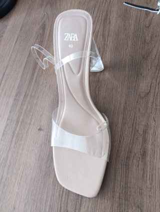 Sandalias de tacón Shoes doradas/plateadas Madrid