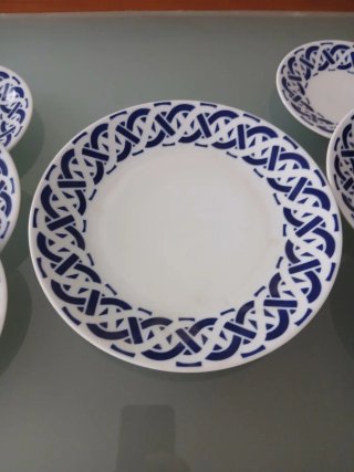 Juego de postre Sargadelos
