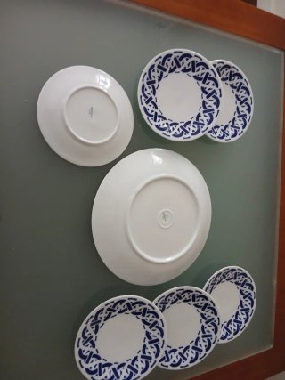 Juego de postre Sargadelos