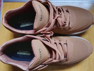 Zapatillas Skechers Beige/Rosa Talla 41
